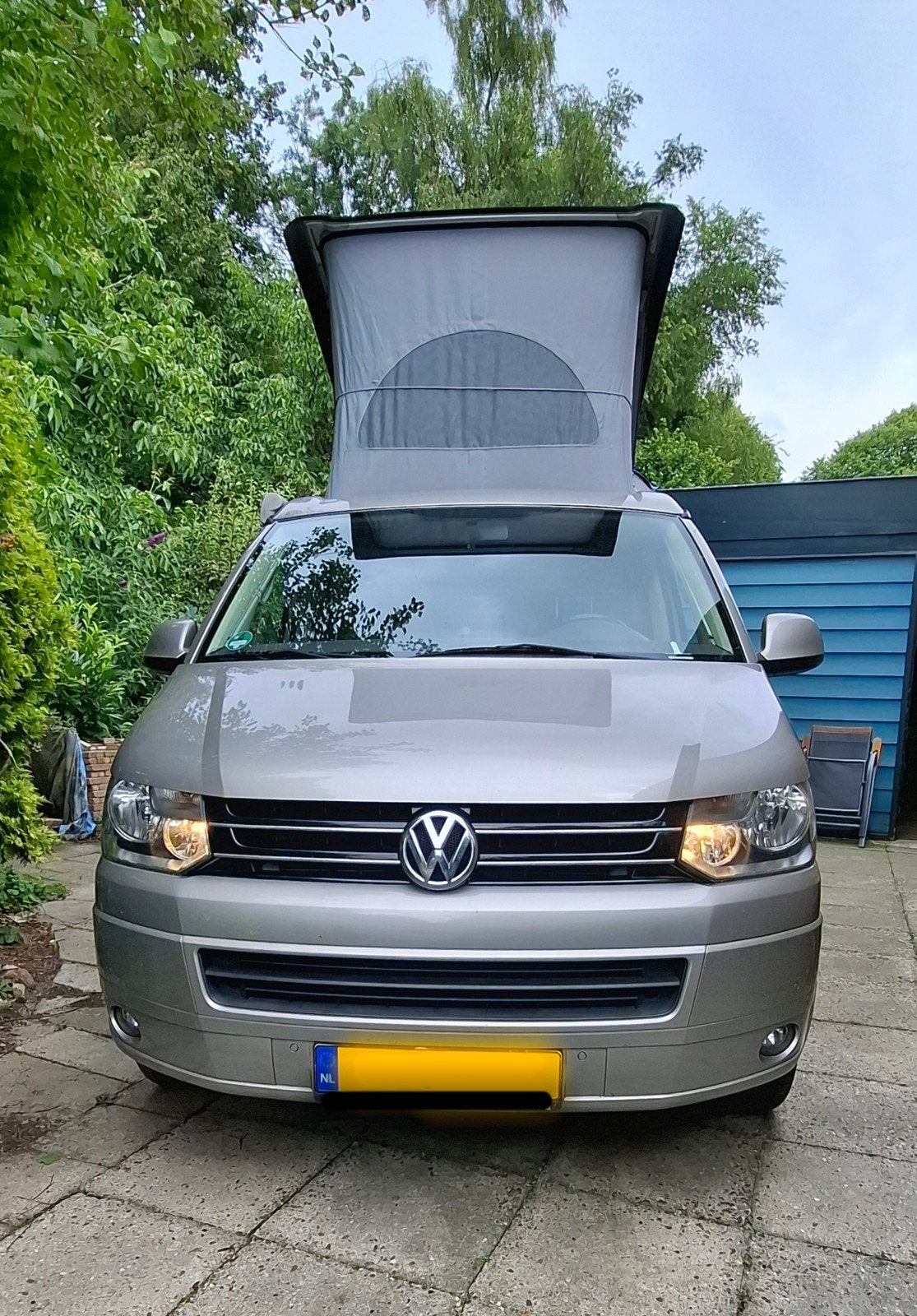 VW T5 California 2.0 TDI 140 PK - 2011 - 154000 Km, Caravans en Kamperen, Campers, Luifel, Volkswagen, Particulier, Overige merken