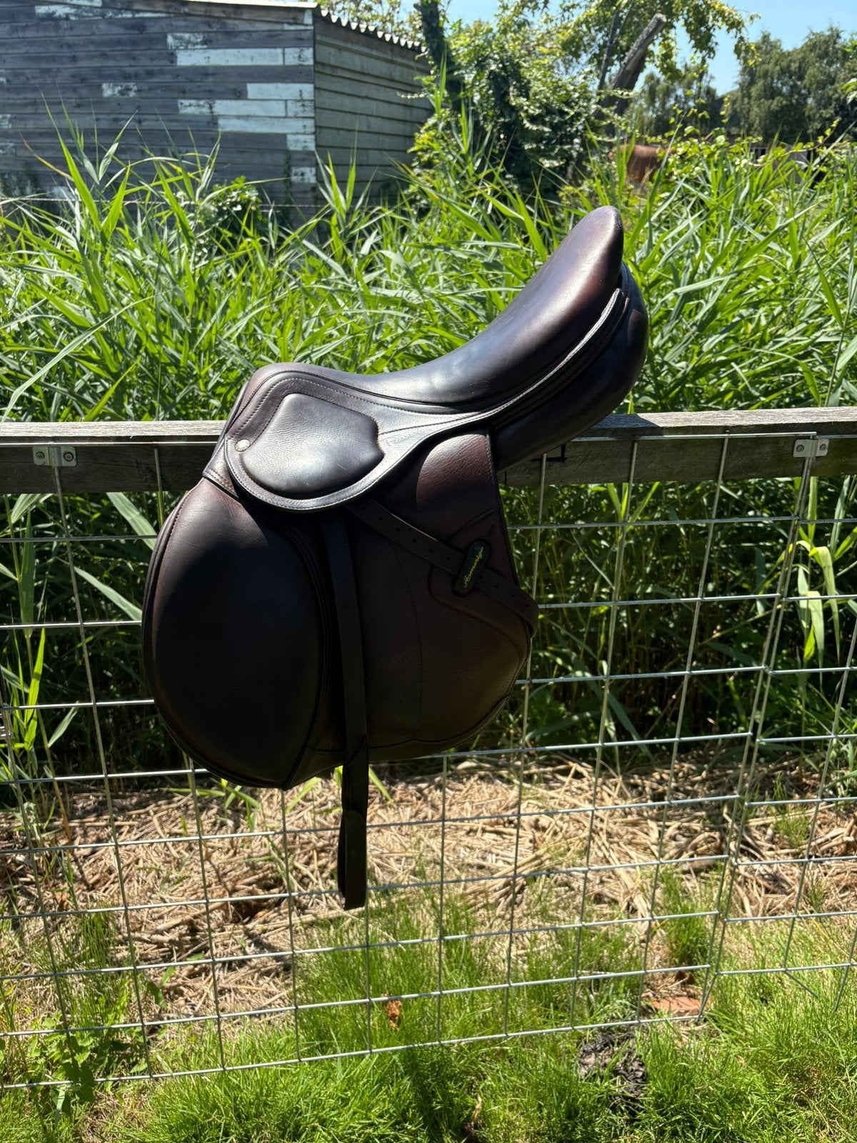 Amerigo zadel te koop, Dieren en Toebehoren, Paarden en Pony's | Zadels, Ophalen, Gebruikt, Springen
