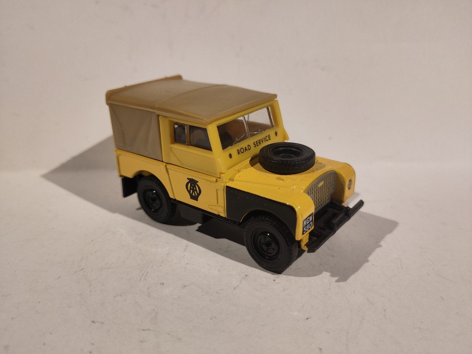 Dinky Matchbox Land Rover Series 1 80" AA, Ophalen of Verzenden, Zo goed als nieuw, Auto, Matchbox