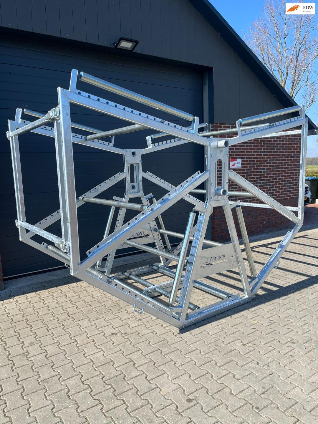 J Winters Afwikkel kooi Buizenwagen NIEUW!, J Winters, Gebruikt, Johan@jwinters.nl, Stapelerveldweg 7
7924SB  Veeningen, NL