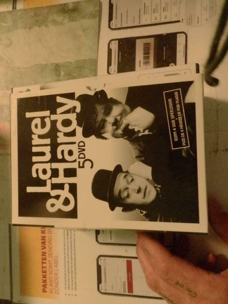 DVD Box Laurel en Hardy collection, Alle leeftijden, Ophalen of Verzenden, Zo goed als nieuw, Komedie