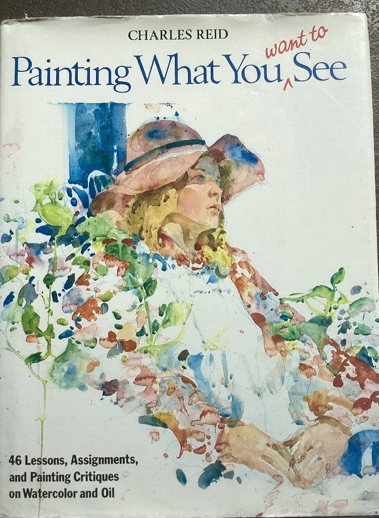 Painting what you ,’want to, ‘see,, Ophalen of Verzenden, Gebruikt, Boek, Kunst en Creatief