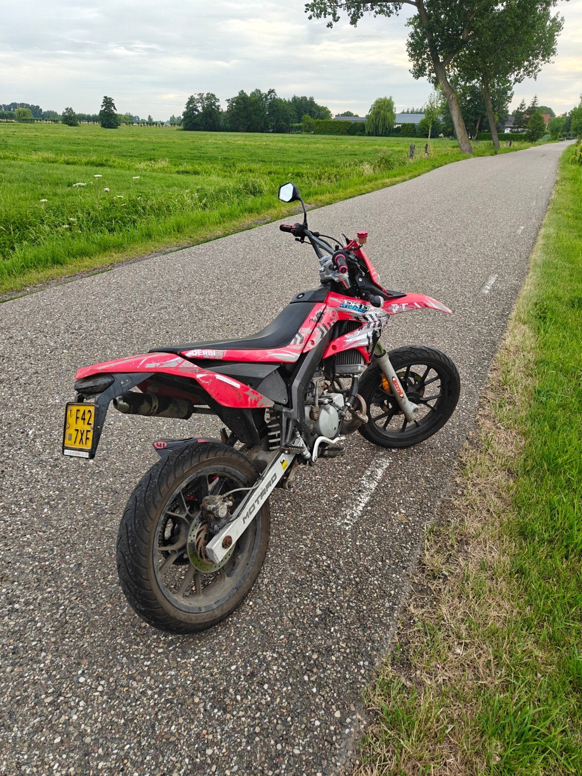 Derbi Senda drd racing xtreme - topstaat, Fietsen en Brommers, Brommers | Derbi, Ophalen, Gebruikt, Maximaal 45 km/u