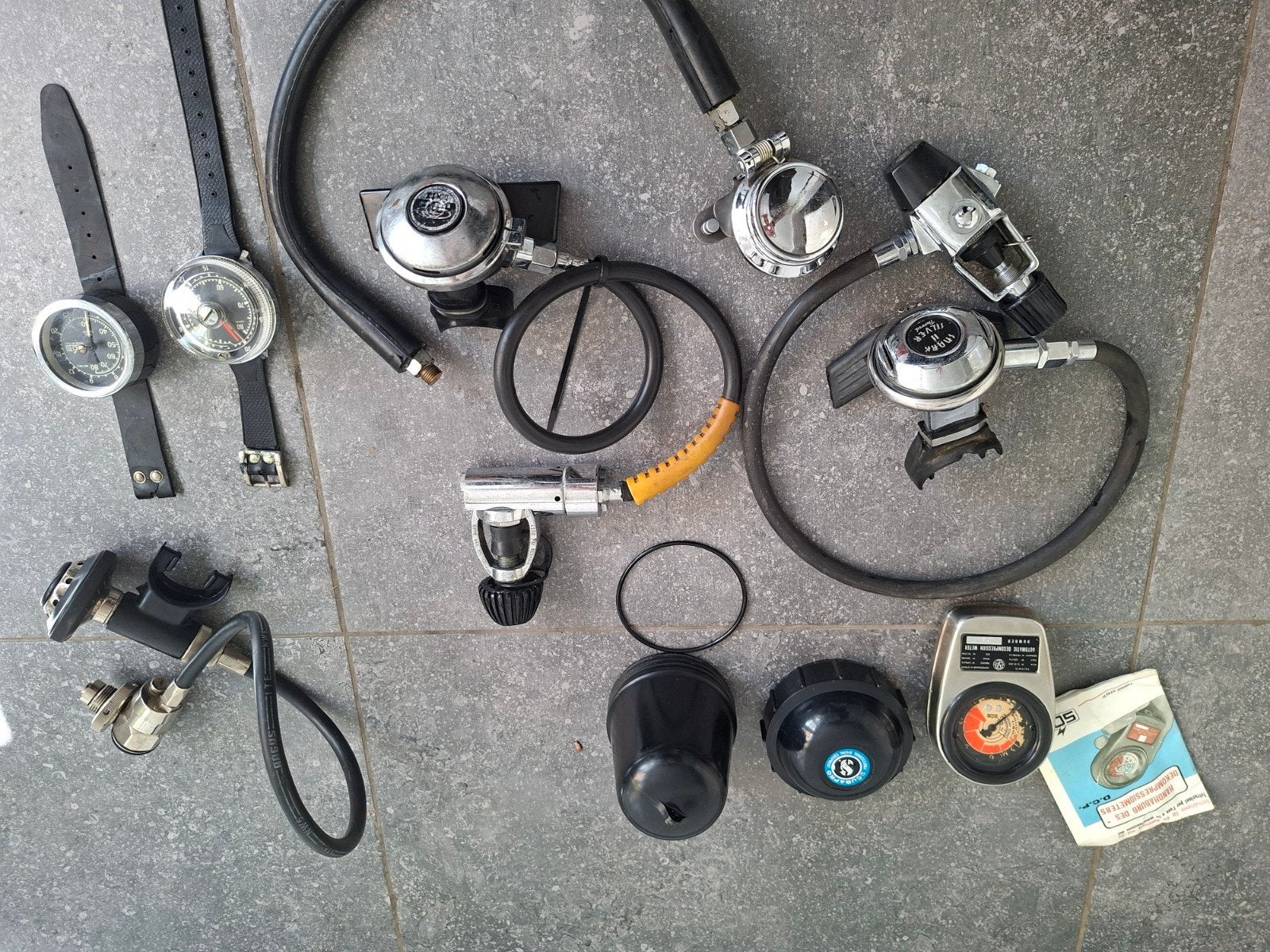 Vintage/ antieke duikspullen, Watersport en Boten, Ophalen of Verzenden, Trimvest of Wing