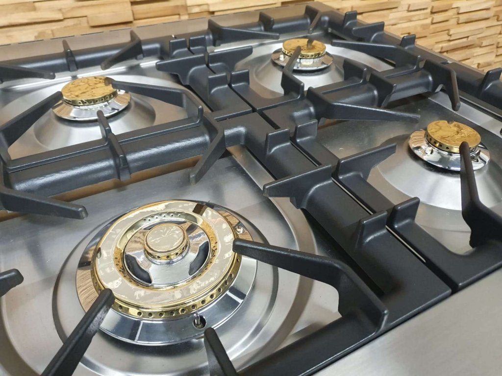 Boretti Majestic gasfornuis 70cm wit rvs GASOVEN 4 pits, Niet ingevuld, 60 cm of meer, Niet ingevuld, Ophalen of Verzenden