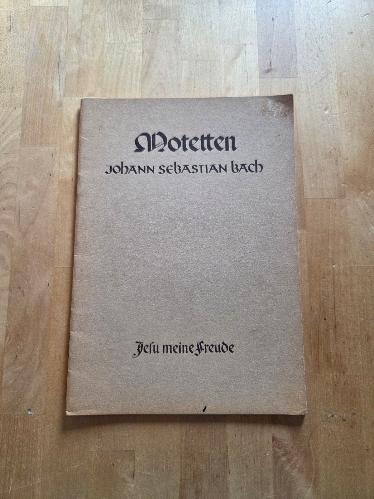 Johann Sebastian Bach - Motetten: Jesu meine Freude, Koor, Gebruikt, Verzenden, Klassiek