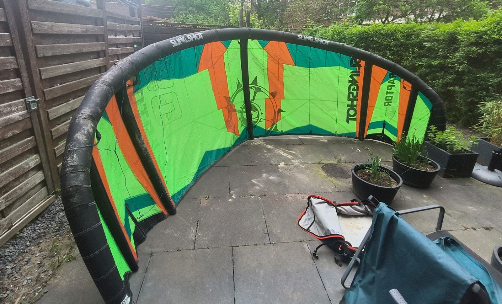 Kite 9M (+ evt bar), Geen board, Ophalen of Verzenden, 9 m²