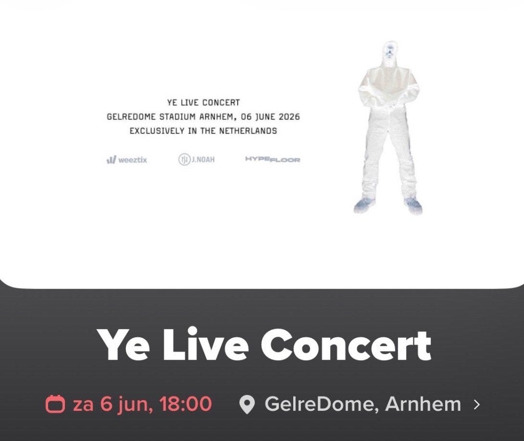 Concert, Eén persoon, Juni