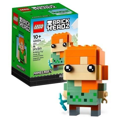 40624 LEGO Minecraft BrickHeadz: Alex -Nieuw in doos!!, Minecraft, Lego, Nieuw, Ophalen of Verzenden