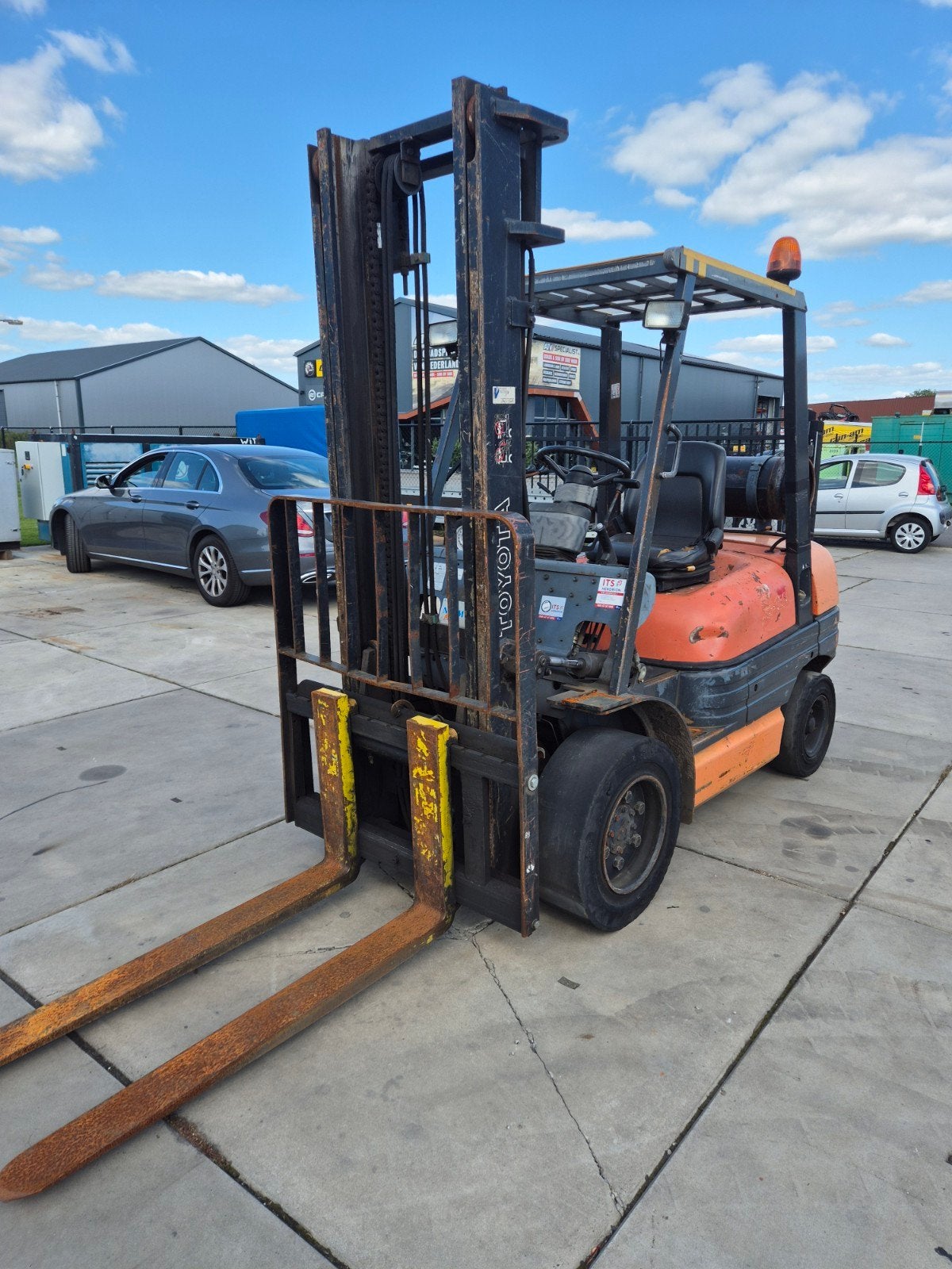Toyota 6FGF30 lpg heftruck