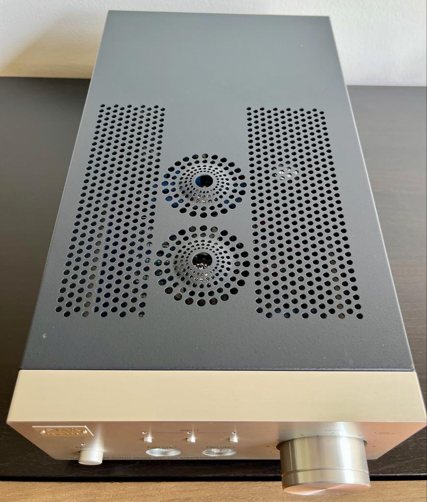 STAX SRM-006tII buizenversterker voor Stax Pro Earspeakers, Minder dan 60 watt, Ophalen, Overige merken, Gebruikt