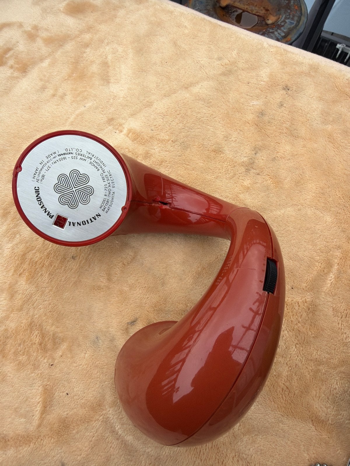 National Panasonic Armbandradio - Vintage 1970 Japan, Ophalen of Verzenden, Gebruikt, Radio