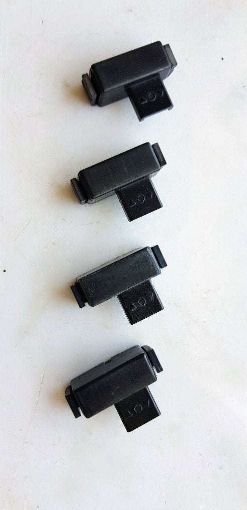 LGB 17100 schakelcontacten  4 stuks, Hobby en Vrije tijd, Modeltreinen | Overige schalen, Gebruikt, Gelijkstroom, Overige typen