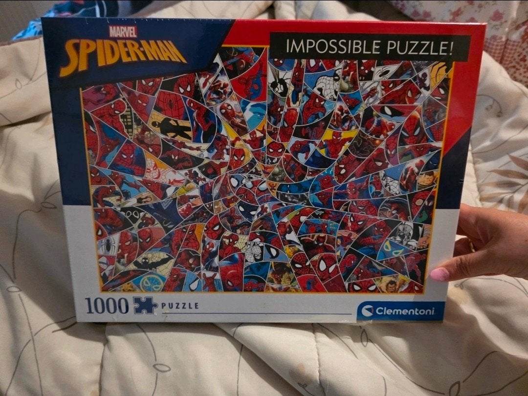 Nieuwe Marvel Spiderman Impossible Puzzel 1000 stukjes, Ophalen of Verzenden, Meer dan 50 stukjes, Nieuw, 6 jaar of ouder