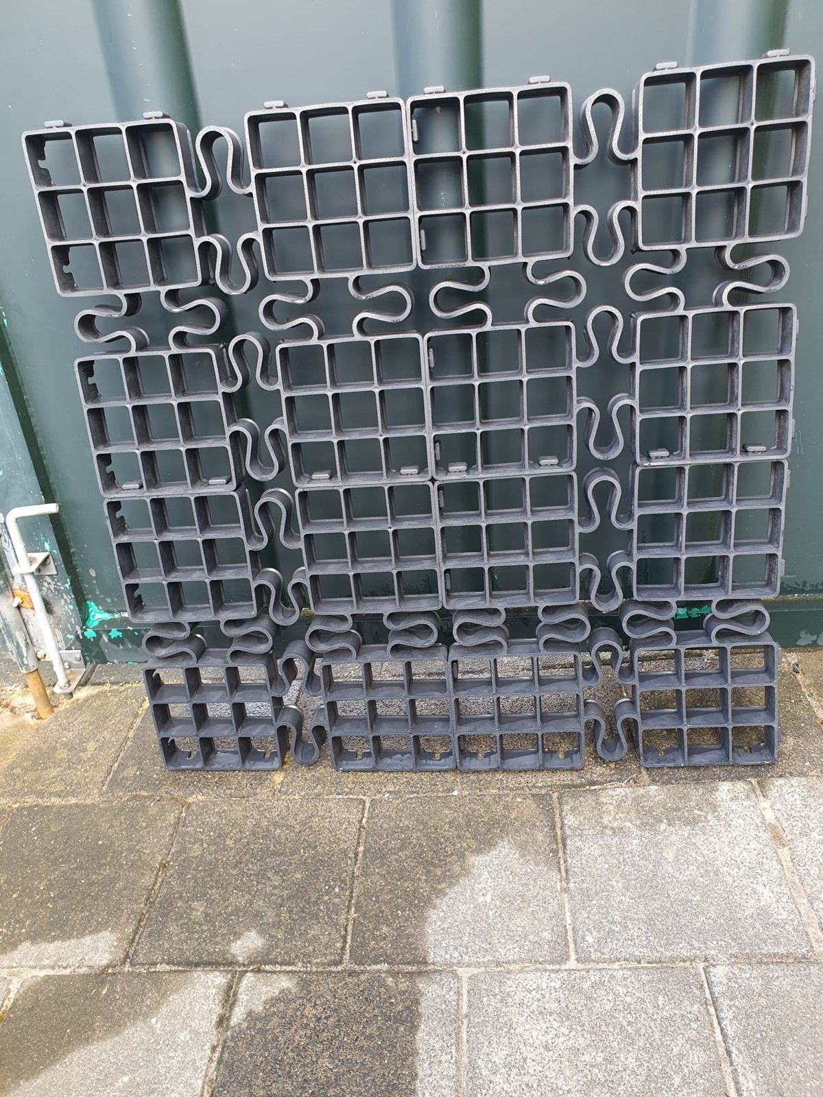 Grasdallen / Grastegels voor oprit of tuin, Ophalen, Gebruikt, 10 tot 20 m², Gras