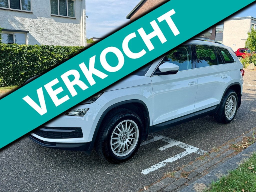 Skoda Kodiaq 1.4 TSI ACT Ambition Business, Auto's, Skoda, Euro 6, 4 cilinders, 150 pk, Wit