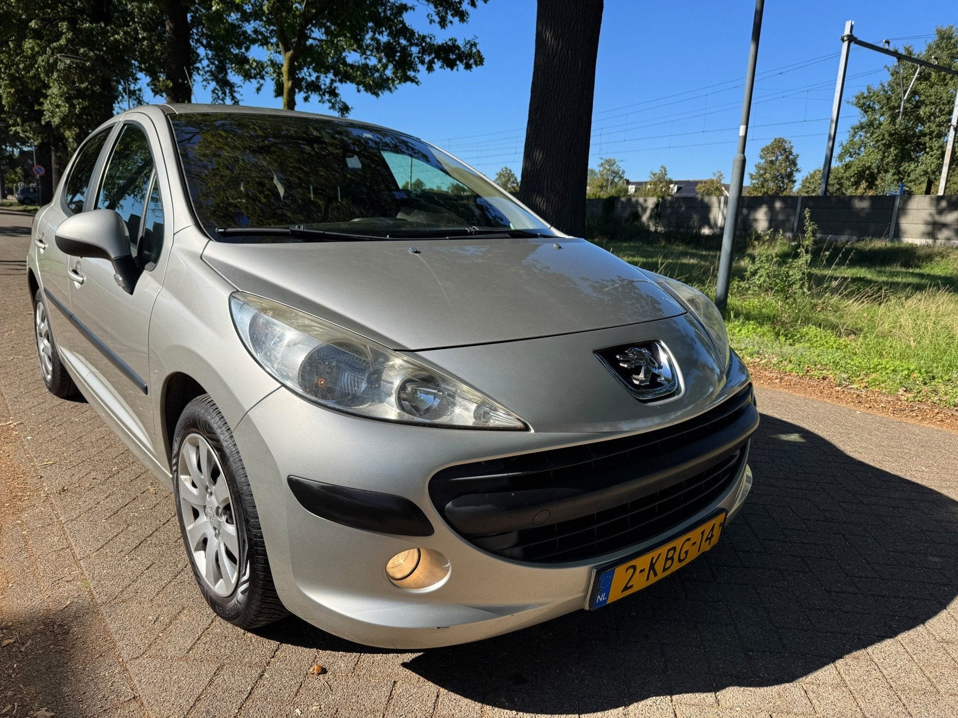 Peugeot 207 1.4 X-line 2007 APK 5DRS, Auto's, Voorwielaandrijving, 4 cilinders, 49 €/maand, Bedrijf
