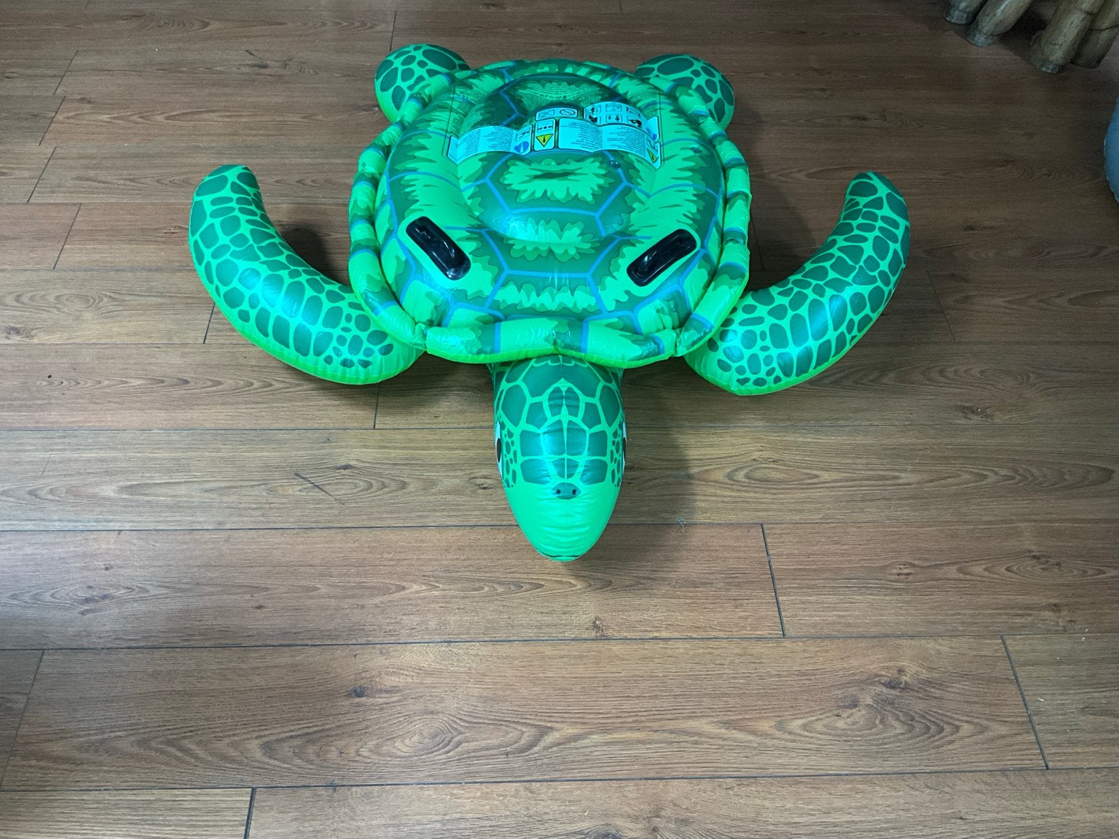 Opblaasbare schildpad voor in het zwembad, Ophalen of Verzenden, Zo goed als nieuw