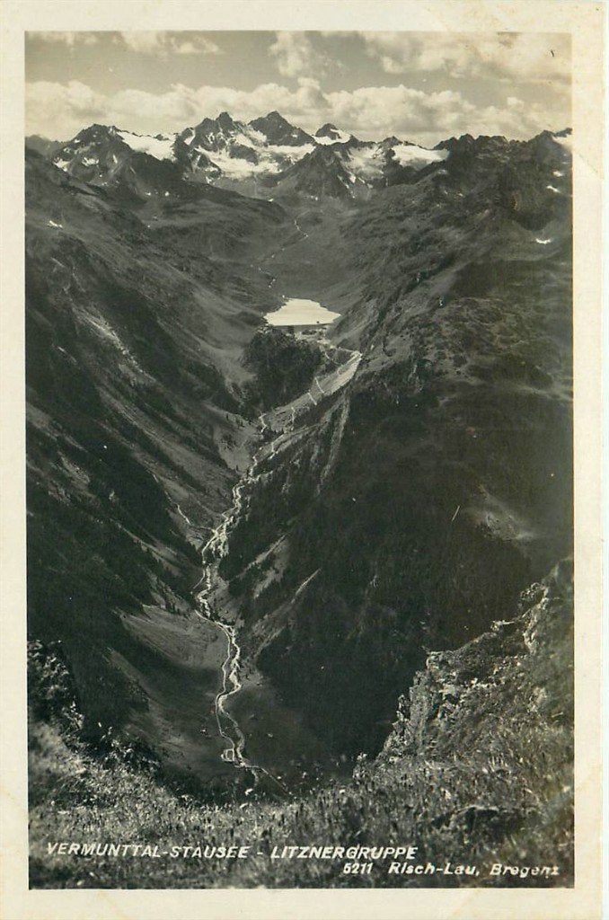 701-454-037 Vermunt Stausee, Verzenden, Voor 1920, Oostenrijk