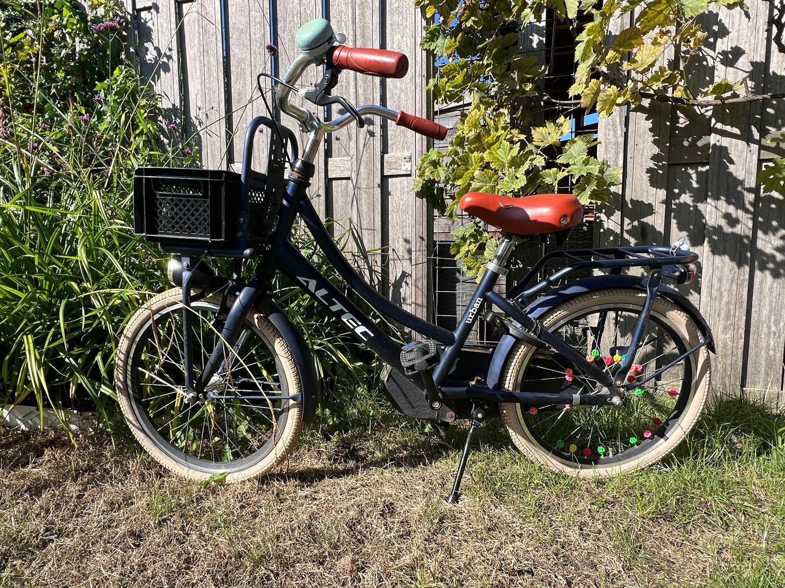 Altec Urban kinderfiets 20 inch - donkerblauw, Ophalen, Gebruikt, Terugtraprem, 20 inch of meer