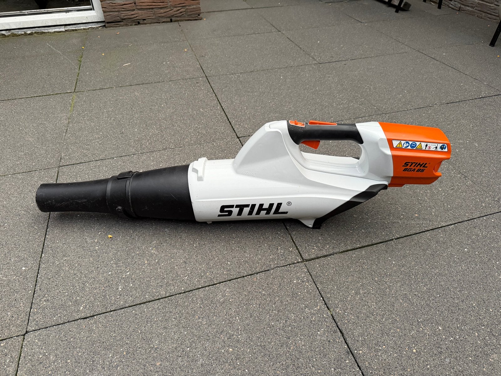 Stihl BGA 85 Accu Bladblazer, Tuin en Terras, Ophalen, Gebruikt, Accu, Handgedragen