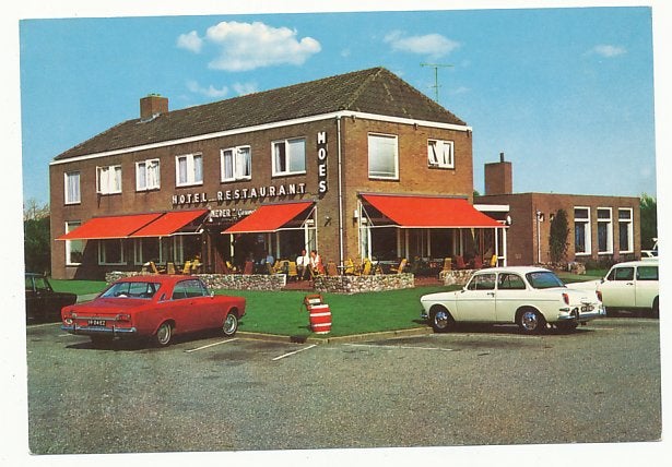 Hotel-Cafè- Restaurant ,,Moes" te Pesse, Ophalen of Verzenden, 1960 tot 1980, Ongelopen, Drenthe