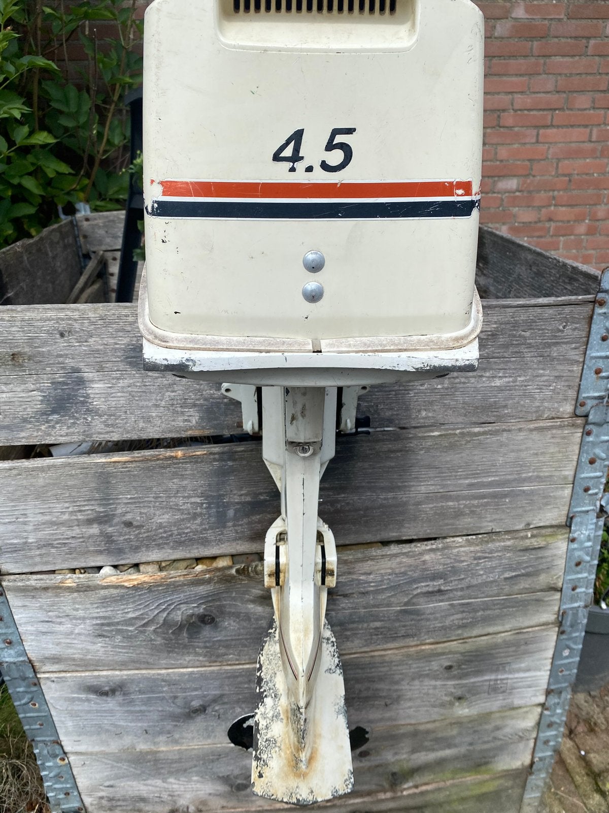 Knappe johnson 4.5, Watersport en Boten, Ophalen of Verzenden, Zo goed als nieuw, Motor en Techniek, Motorboot