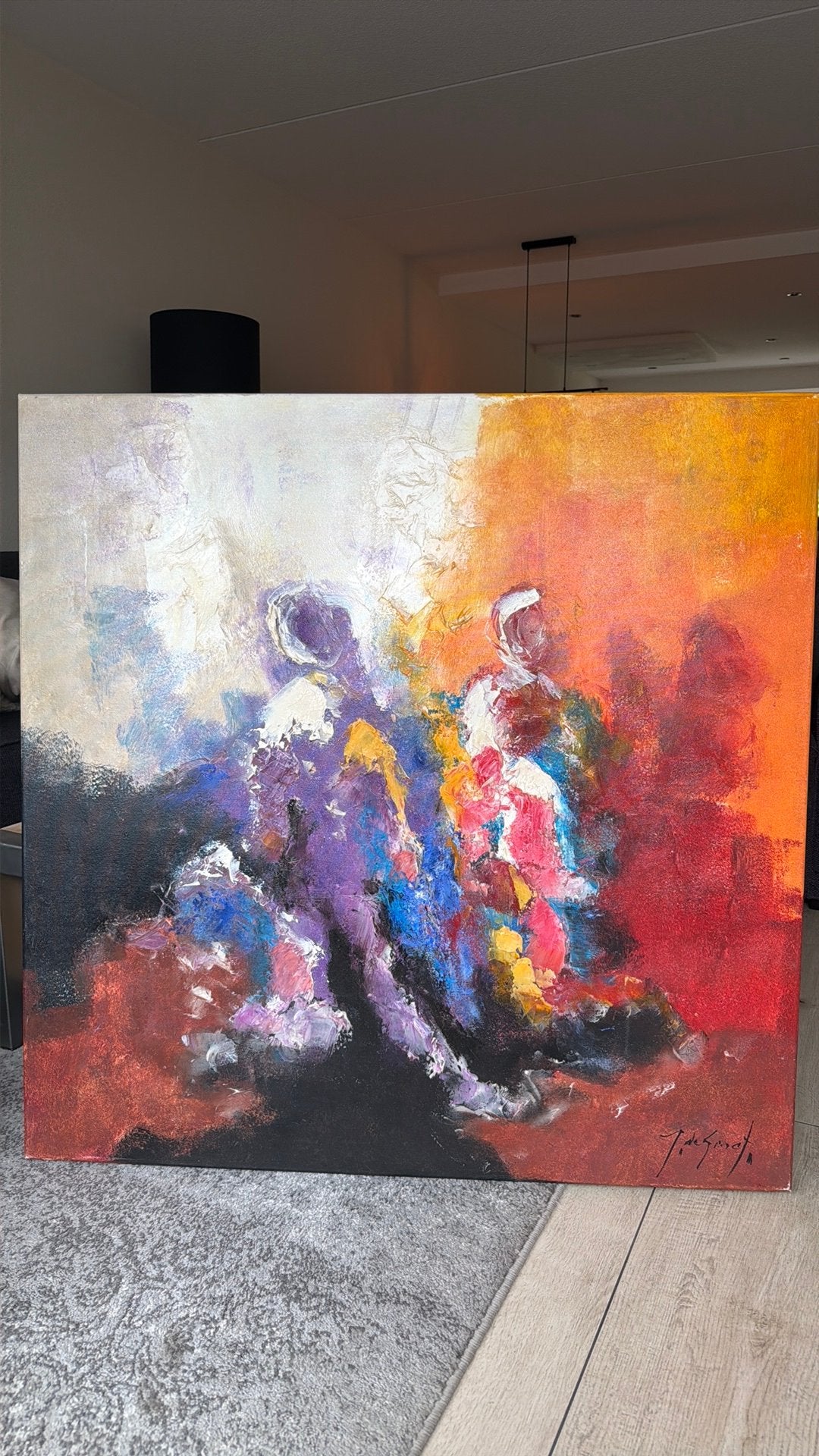 Schilderij Jochem de Graaf, Ophalen