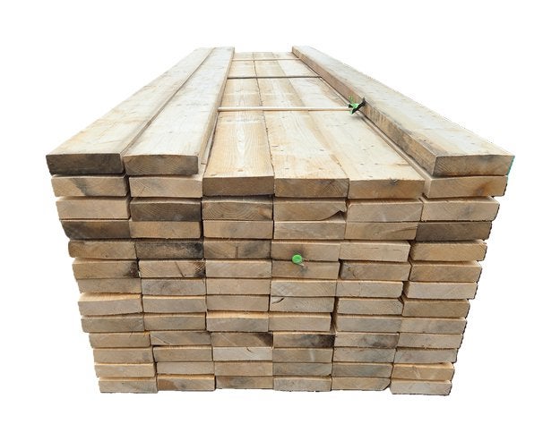 Aanbieding balkhout 5.0x17.5 cm, Ophalen, 25 tot 50 mm, Nieuw, Balk