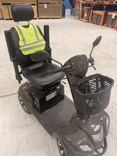 Scootmobiel Tiger 4, Ophalen, Gebruikt, 16 km/u of meer, Mango