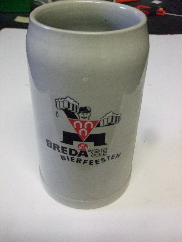 Breda / 3 Hoefijzer bierpul (nr.2), Ophalen of Verzenden, Nieuw, Pul(len), Overige merken