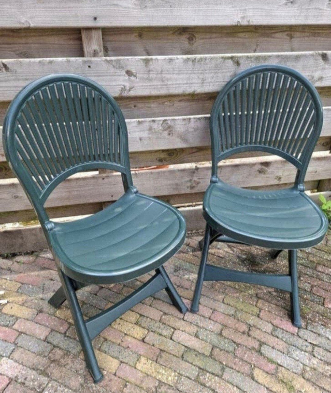 2 lichtgewicht inklapbare stoeltjes!, Ophalen, Kunststof