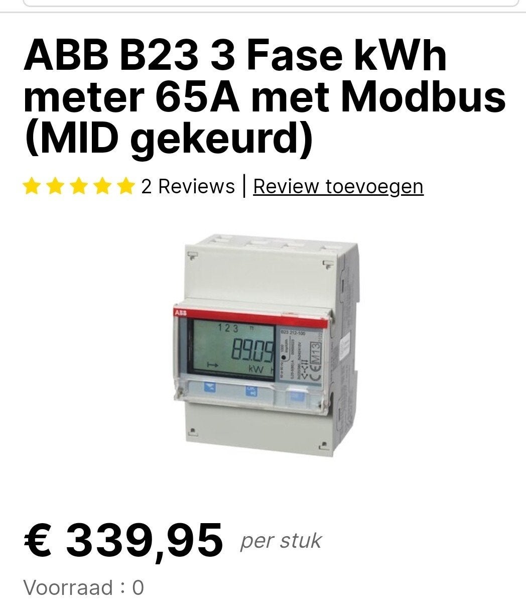 ABB installatieAutomaat nieuw, Doe-het-zelf en Verbouw, Elektra en Kabels, Ophalen of Verzenden, Nieuw, Overige typen