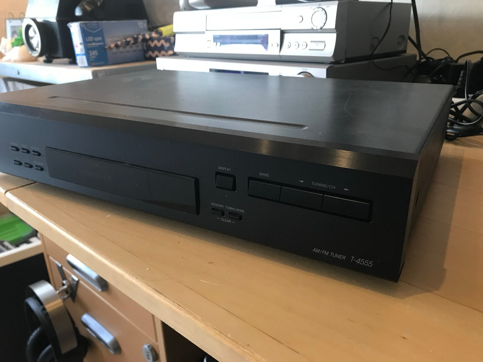 Onkyo AM/FM Tuner T-4555 - Hoogwaardige Radio, Ophalen of Verzenden, Gebruikt, Radio