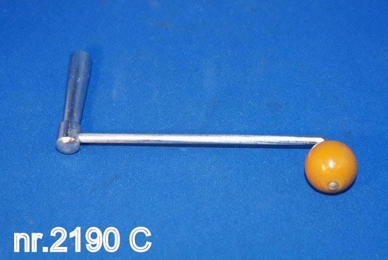 2190C Kruksleutel met conisch opwind gat voor Comtoise ., Antiek en Kunst, Ophalen of Verzenden