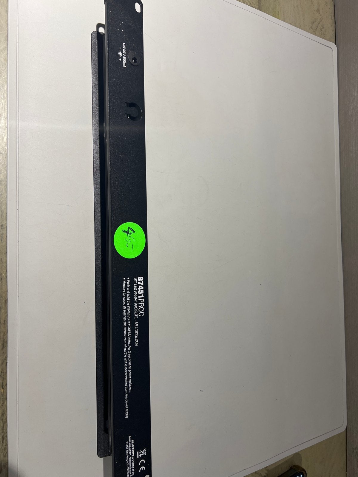 19" LED Array Racklite - Multicolour, Muziek en Instrumenten, N, N, Ophalen of Verzenden, Zo goed als nieuw