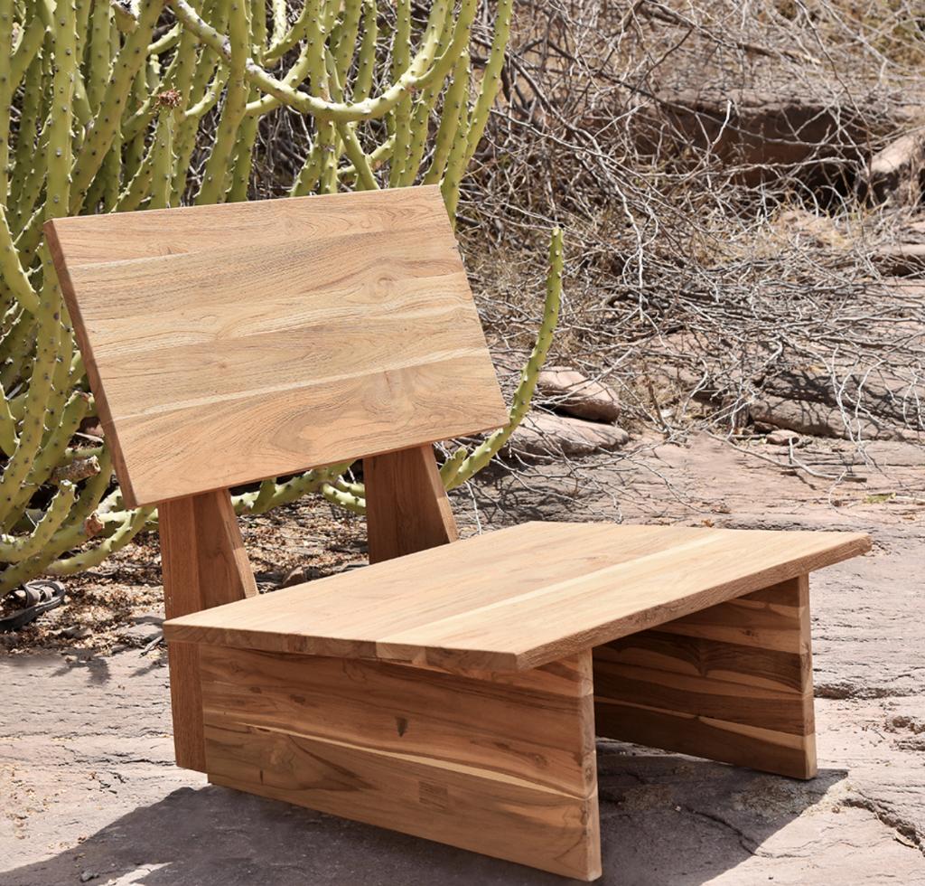 Raw Materials Loungestoel Thar Teak | Van €579,50 nu, Kunststof, Raw Materials, Raw Materials, Nieuw