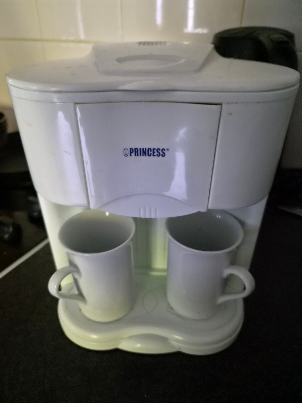 Goed werkend Princess koffiezetapparaat voor 2 personen, Ophalen of Verzenden, Zo goed als nieuw, Koffiemachine