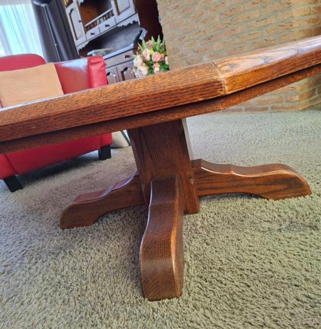 Salon tafel, Ophalen