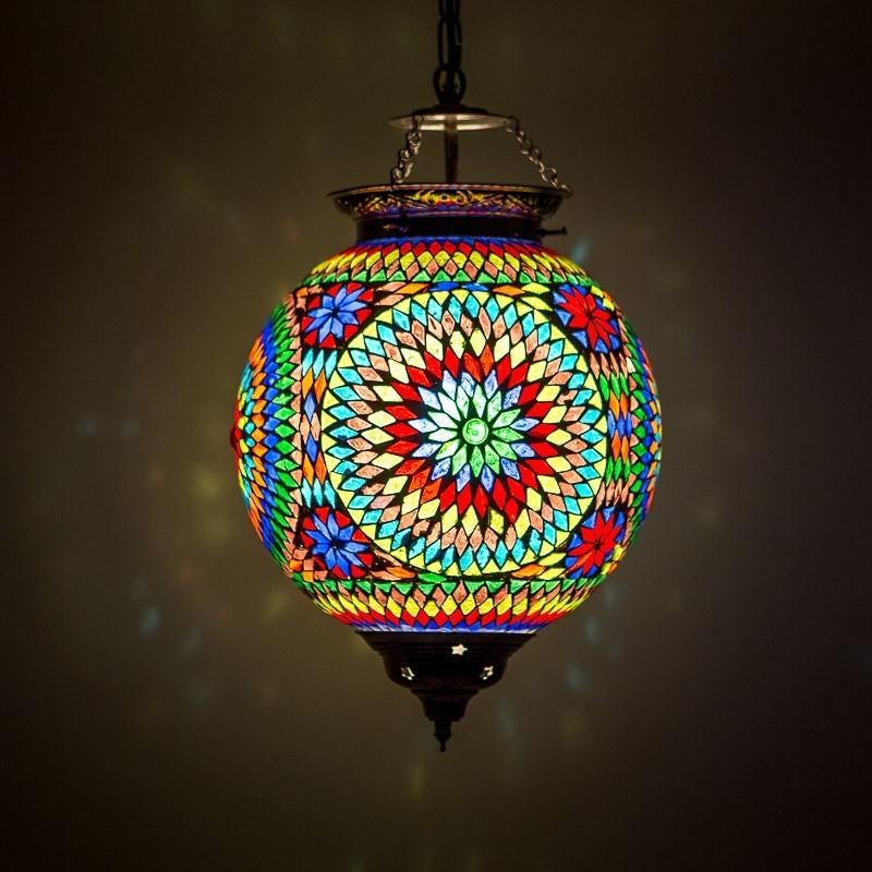 Diverse Oosters Arabisch Marrakech hanglamp lamp glasmozaiek, Oosters Arabisch 1001nacht Boho Ibiza Marrakech Marokkaans Turks