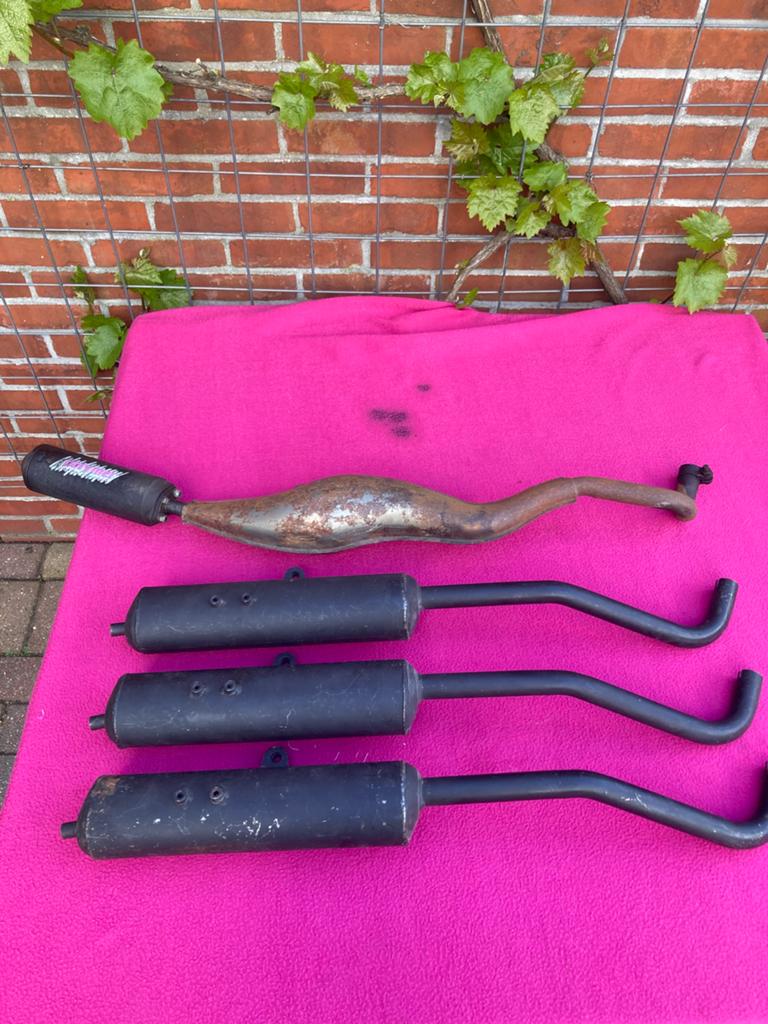 Vespa Si Grillo uitlaten Gianelli en Proma, Fietsen en Brommers, Ophalen of Verzenden, Zo goed als nieuw, Uitlaat