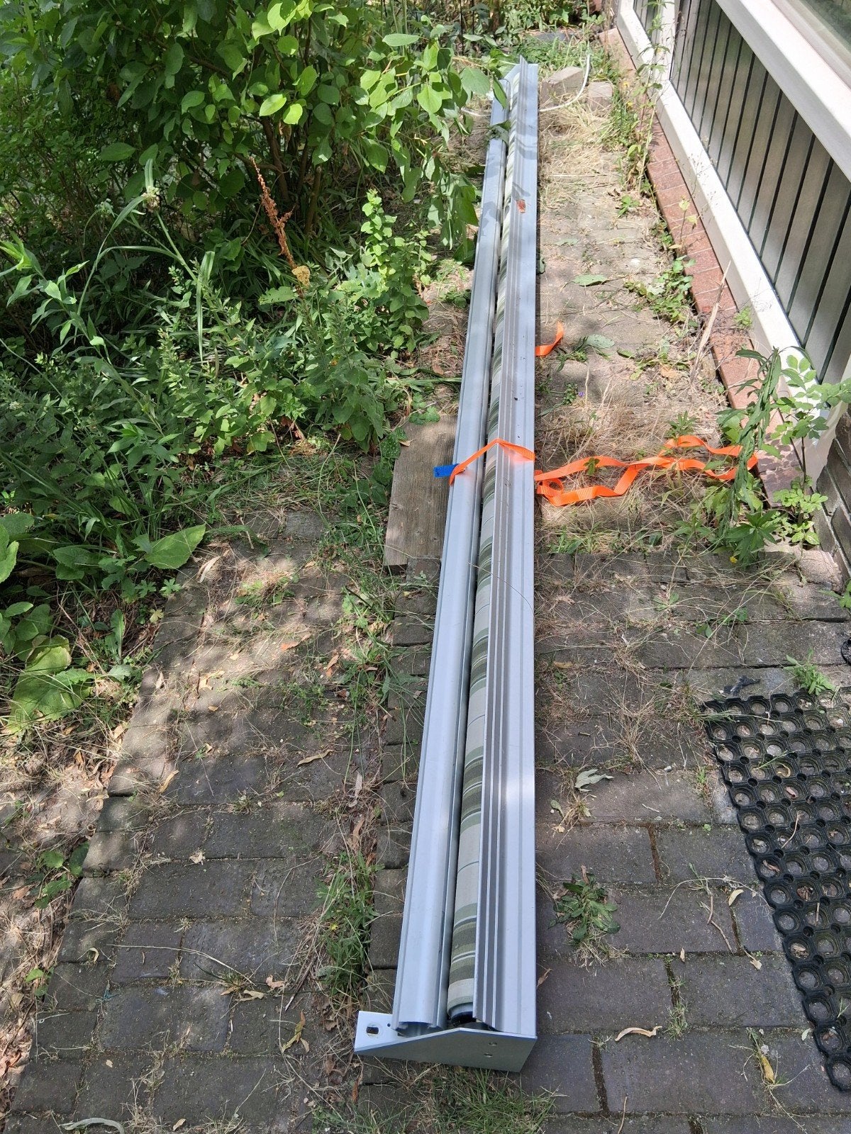 Zonneschermen elektrisch 2 stuks. 385 en 187, Tuin en Terras, Elektrisch, Ophalen of Verzenden, Zo goed als nieuw, 150 tot 300 cm