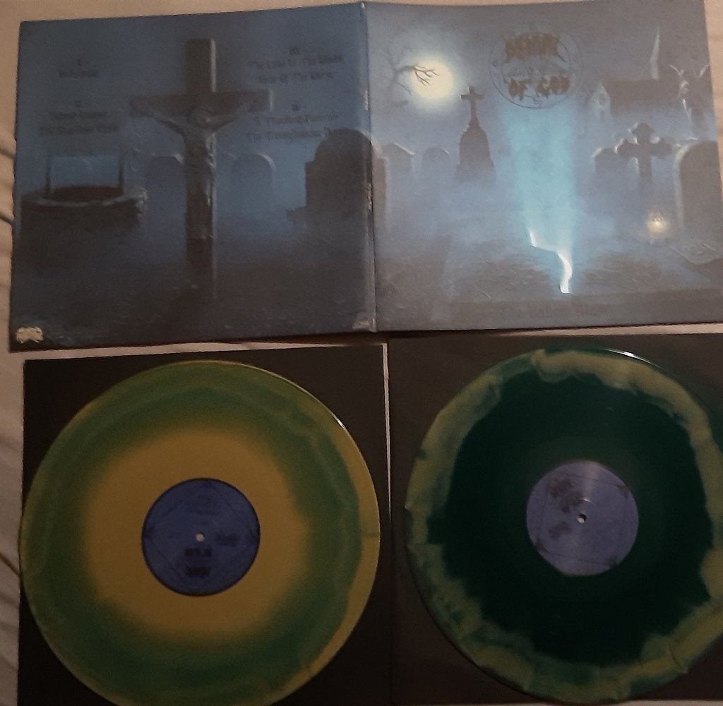 Denial Of God ‎– 2lp Satanic Warmaster Mortuary Drape Mayhem, Verzenden, Beschermende buitenhoes, Zo goed als nieuw, Dubbel-LP