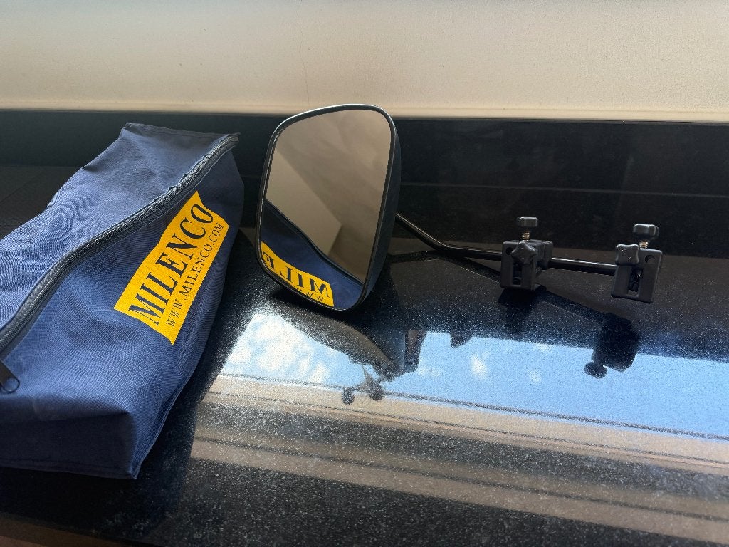 Milenco Grand Aero 3 Linker Caravanspiegel - Vlak glas, Ophalen of Verzenden, Zo goed als nieuw