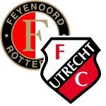 Feyenoord - FC Utrecht - Vak RR Gele zijde, Losse kaart, Eén persoon, September, Nederlands elftal