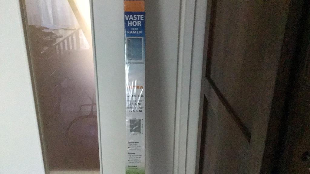 Hamstra Vaste Hor Ultra Wit Ral 9010 85/105 aanpasbaar, Ophalen, Nieuw, Wit, Laminaat