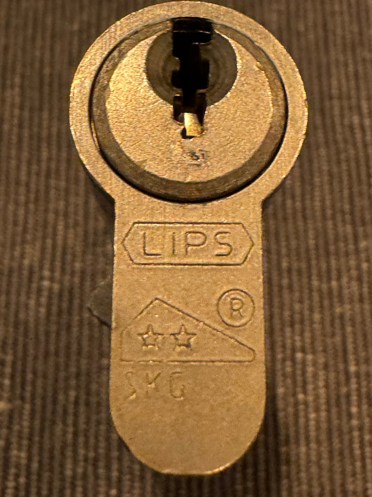 Lips cilinder slot met 7 sleutels, Ophalen of Verzenden, Zo goed als nieuw