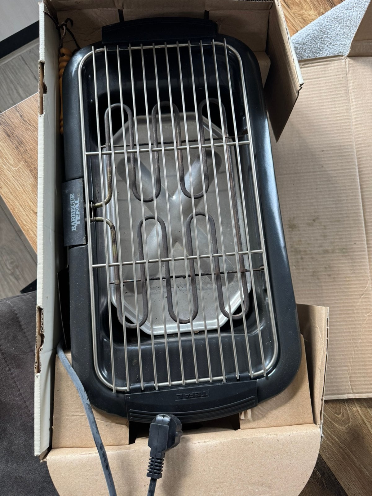 Tefal elektrische BBQ, Ophalen, Zo goed als nieuw