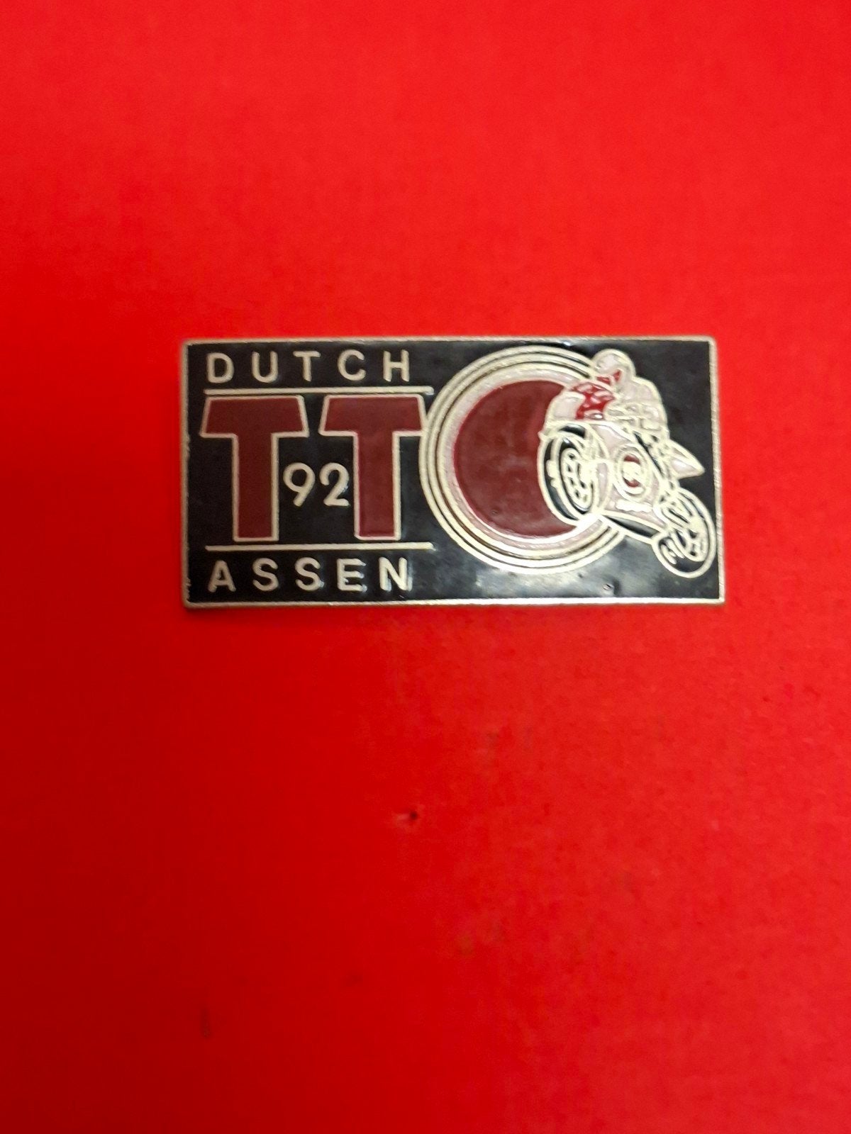 MOTOR PIN DUTCH TT ASSEN 1992, Verzamelen, Ophalen of Verzenden, Zo goed als nieuw, Sport