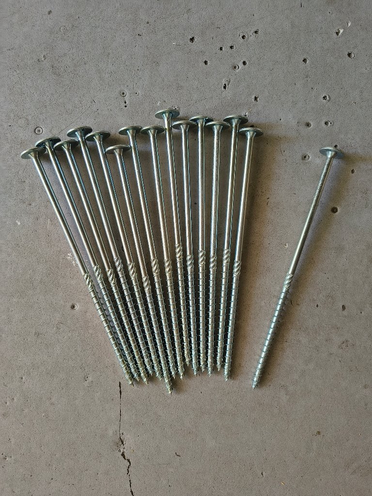 tellerkopschroeven 200x6mm, Ophalen of Verzenden, Nieuw, 100 tot 250 mm, Schroeven